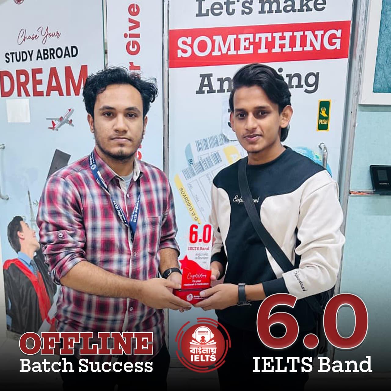 Banglay IELTS success story — IELTS band 6
