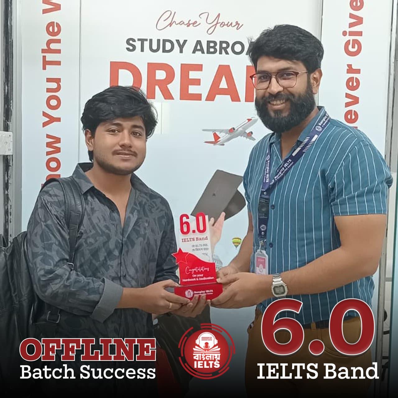 Banglay IELTS success story — IELTS band 6