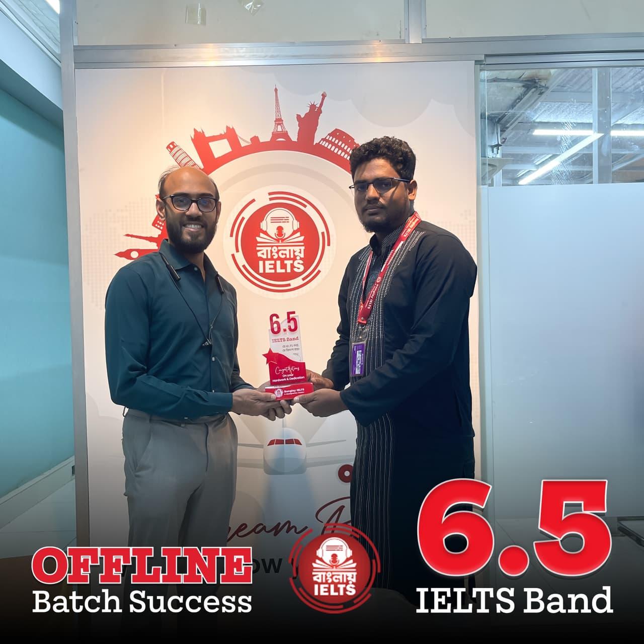 Banglay IELTS success story — IELTS band 6.5