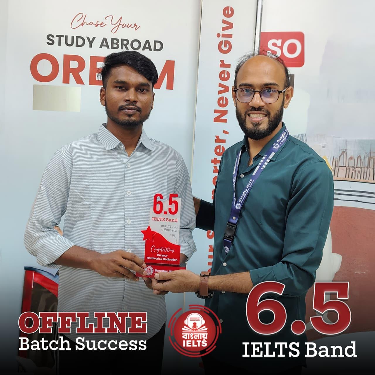 Banglay IELTS success story — IELTS band 6.5