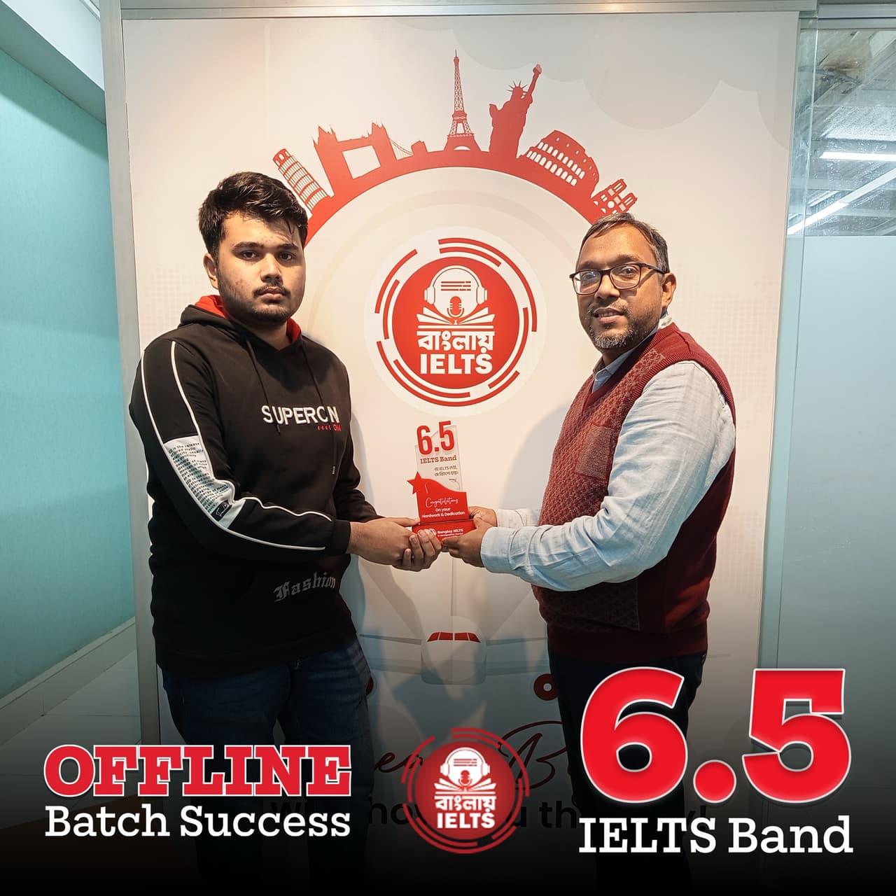 Banglay IELTS success story — IELTS band 6.5