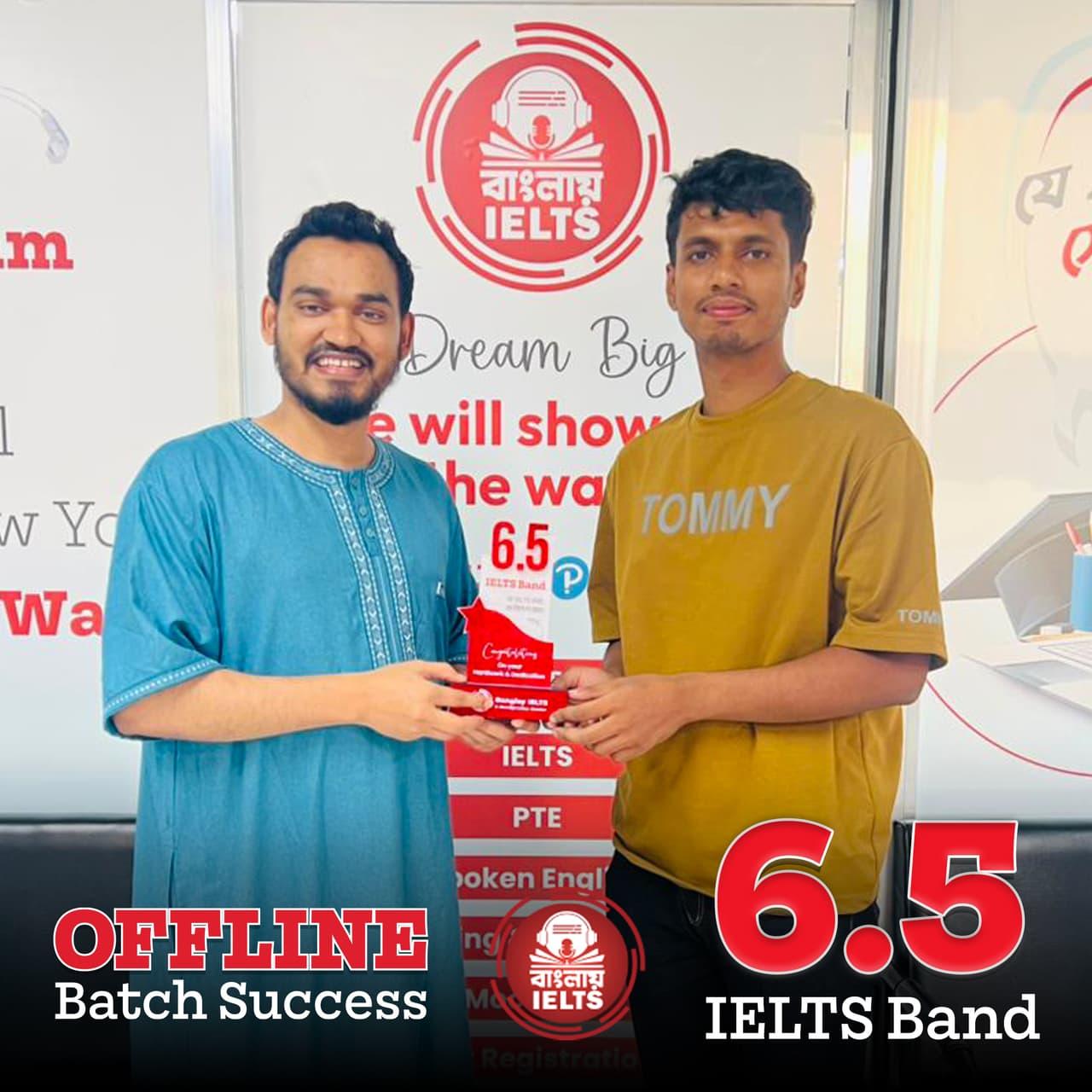 Banglay IELTS success story — IELTS band 6.5