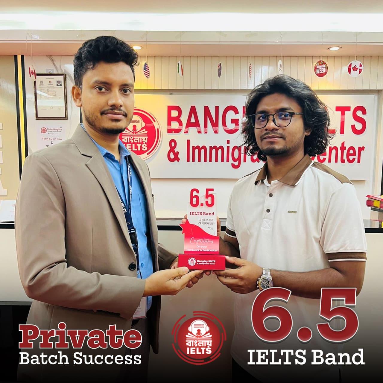 Banglay IELTS success story — IELTS band 6.5
