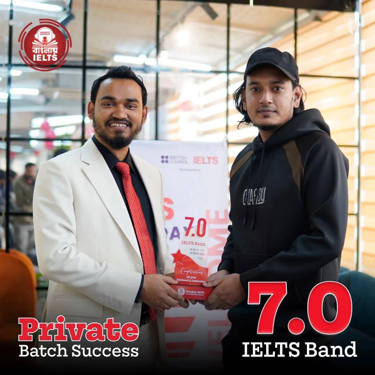 Banglay IELTS success story — IELTS band 7