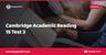 Cambridge Academic Reading 15 Test 3