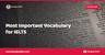 Most Important Vocabulary for IELTS