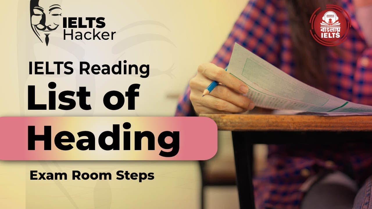 List Of Heading - Part 2